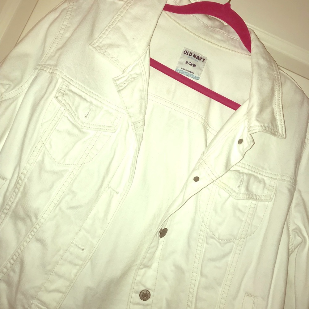 White Denim Jacket